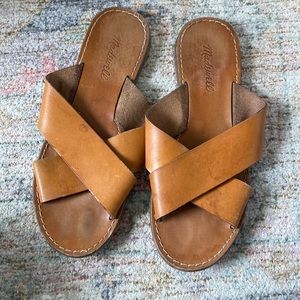 MADEWELL Leather Sandal Slides